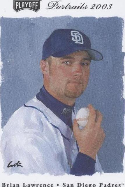 2003 Playoff Portraits - Brian Lawrence #123
