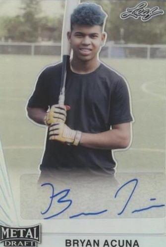 2021 Leaf Metal Draft - Bryan Acuna #LA-BA1