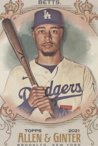 2021 Topps Allen & Ginter's - Mookie Betts #92