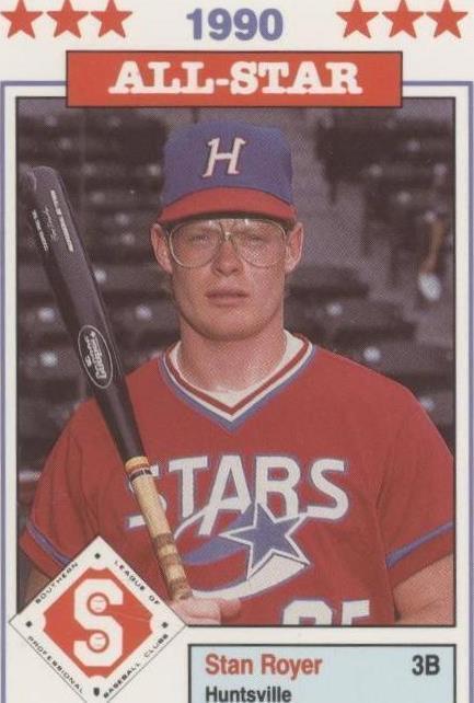 1990 Southern League All-Stars - Stan Royer #8