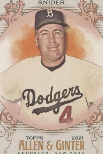2021 Topps Allen & Ginter's - Duke Snider #88