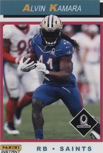2021 Panini Instant NFL Alvin Kamara #PB23