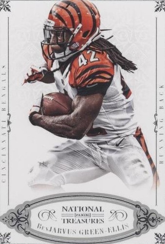 2012 Panini National Treasures BenJarvus Green-Ellis #72
