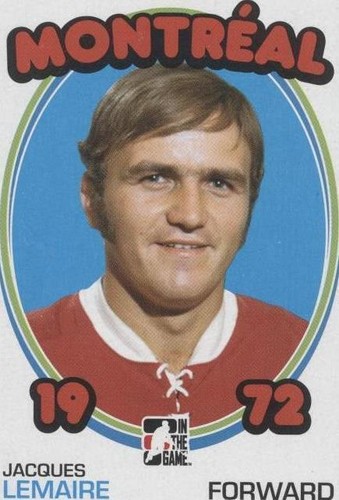 2009-10 In the Game 1972 The Year in Hockey - Jacques Lemaire #10