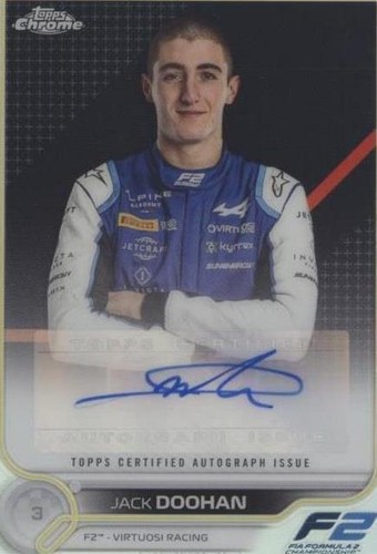 2022 Topps Chrome Formula 1 - Jack Doohan #CAC-JD2