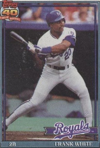 1991 Topps - Frank White #352