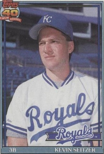 1991 Topps - Kevin Seitzer #695