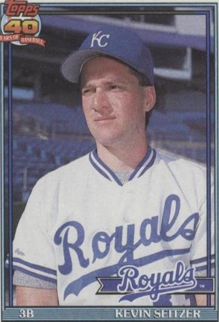 1991 Topps - Kevin Seitzer #695