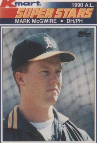 1990 Topps Kmart Superstars - Mark McGwire #32