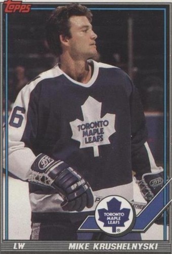 1991-92 Topps - Mike Krushelnyski #324