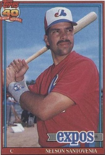 1991 Topps - Nelson Santovenia #744