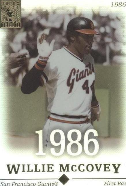 2004 Topps Tribute Hall of Fame - Willie McCovey #51