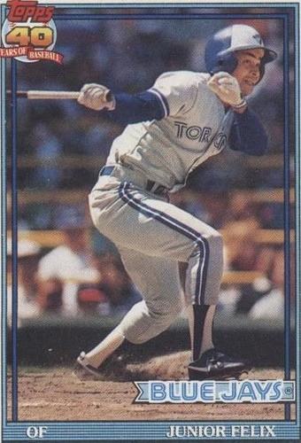 1991 Topps - Junior Felix #543