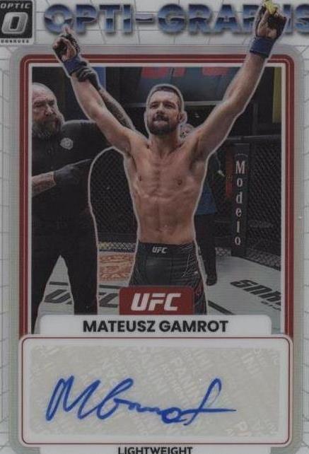 2023 Panini Donruss Optic UFC - Mateusz Gamrot #OG-MZG