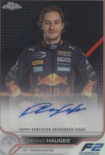 2022 Topps Chrome Formula 1 - Dennis Hauger #CAC-DH