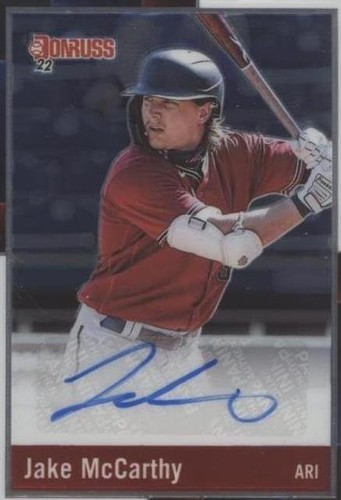 2022 Panini Donruss Optic - Jake McCarthy #R88S-JM