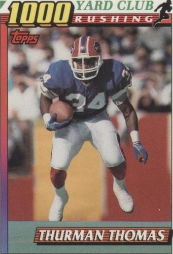 1991 Topps Thurman Thomas #3