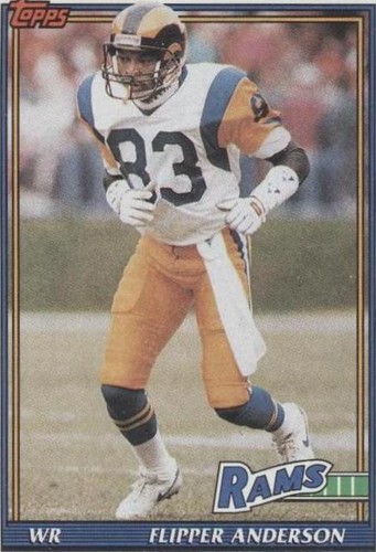 1991 Topps Willie "Flipper" Anderson #525