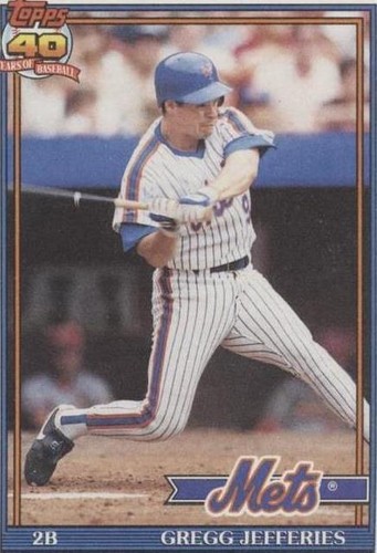 1991 Topps - Gregg Jefferies #30