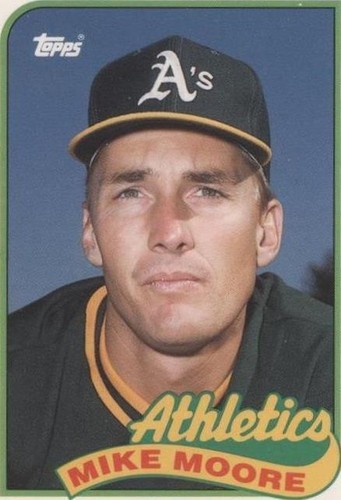 1989 Topps Traded - Mike Moore #82T