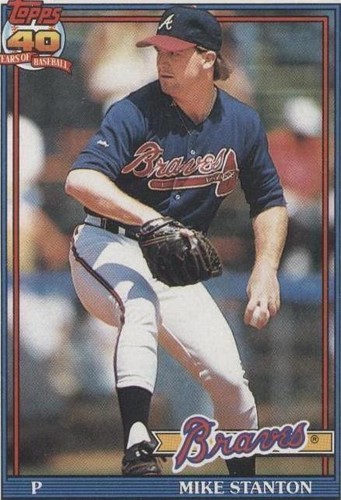 1991 Topps - Mike Stanton #514