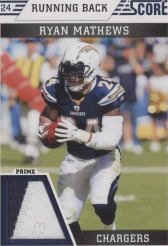 2011 Score Ryan Mathews #RM