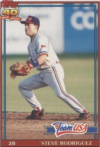 1991 Topps Traded - Steve Rodriguez #102T
