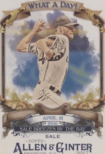 2017 Topps Allen & Ginter - Chris Sale #WAD-4