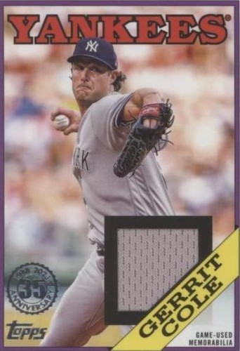2023 Topps Series 1 - Gerrit Cole #88R-GC