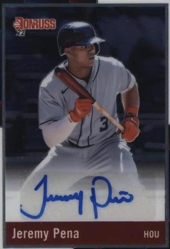 2022 Panini Donruss Optic - Jeremy Pena #R88S-JP