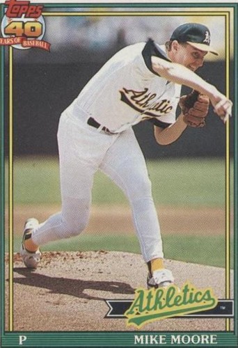 1991 Topps - Mike Moore #294
