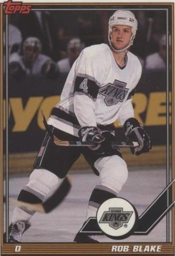 1991-92 Topps - Rob Blake #112