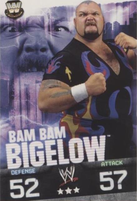 2009 Topps WWE Slam Attax Evolution - Bam Bam Bigelow #BBBI