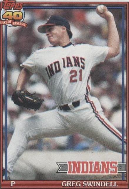 1991 Topps - Greg Swindell #445