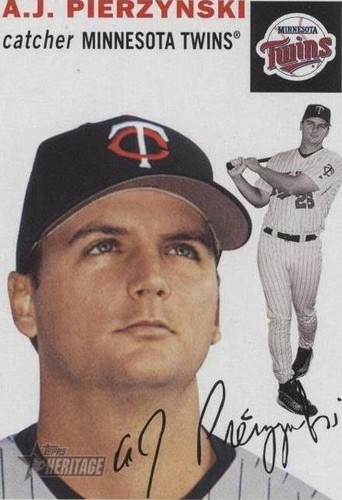 2003 Topps Heritage - A.J. Pierzynski #184