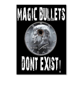 Stickers Magic Bullets Dont Exist T-Shirt Made in the USA Size S to 5XL
