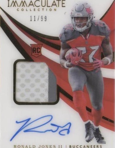 2018 Panini Immaculate Collection Ronald Jones II #110