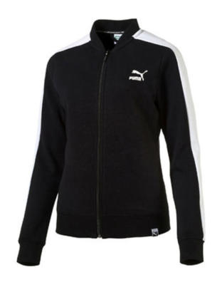 Puma T7 Track Jacket Black - Womens - Size L | eBay