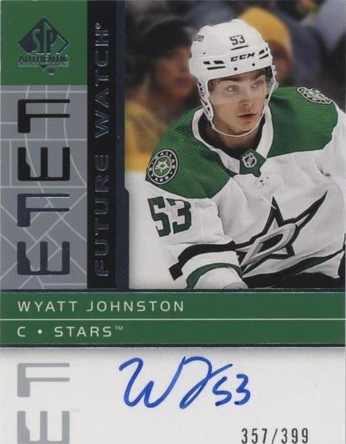2022-23 SP Authentic - Wyatt Johnston #RFWA2-WJ