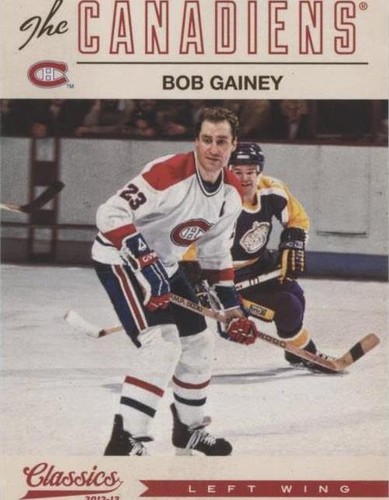 2012-13 Panini Classics Signatures - Bob Gainey #168
