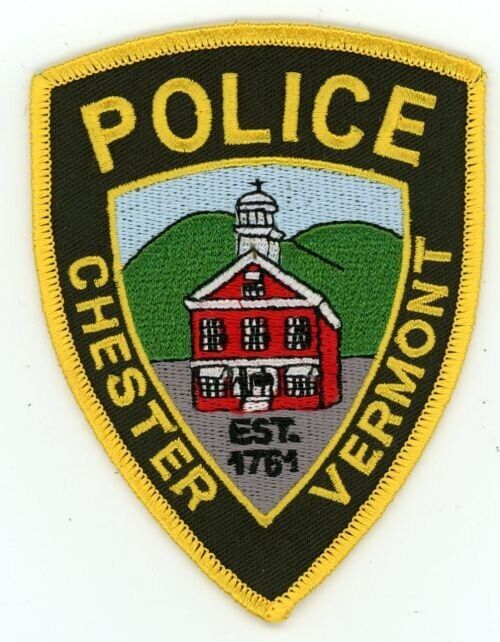 VERMONT VT CHESTER POLICE NICE SHOULDER PATCH SHERIFF