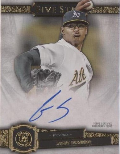2021 Topps Five Star - Jesus Luzardo #FSA-JLR