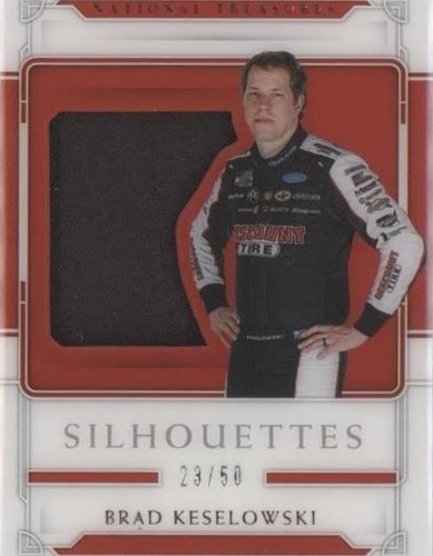 2021 Panini National Treasures - Brad Keselowski #S-BK