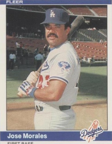 1984 Fleer - Jose Morales #107
