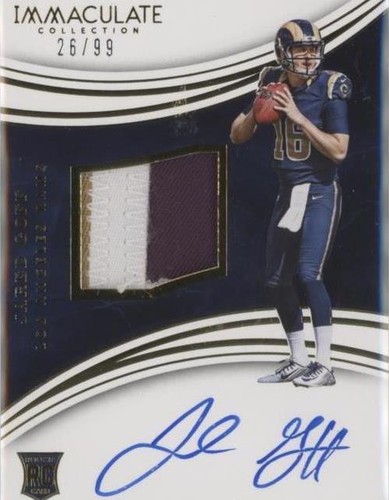 2016 Panini Immaculate Collection Jared Goff #101