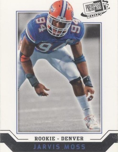 2007 Press Pass SE Jarvis Moss #46