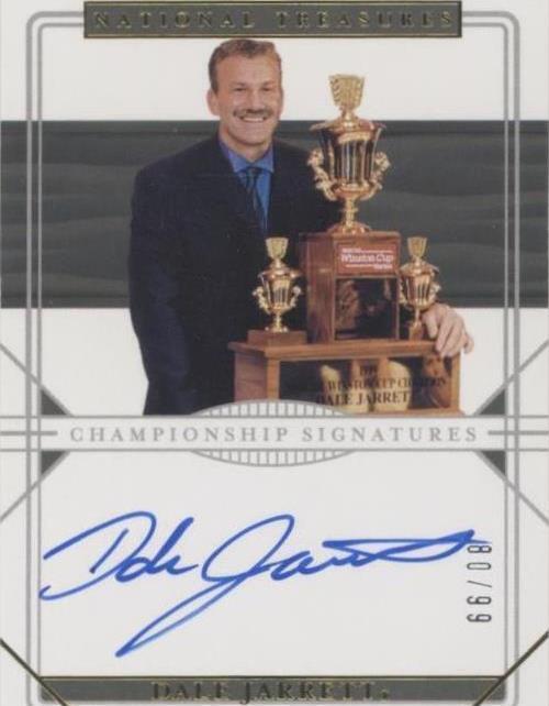 2020 Panini National Treasures - Dale Jarrett #CS-DJ