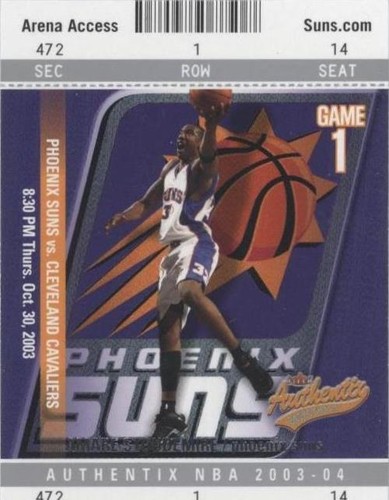 2003-04 Fleer Authentix - Amar'e Stoudemire #80