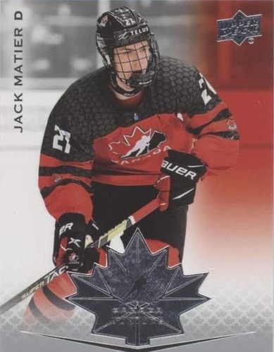 2021 Upper Deck Team Canada Juniors - Jack Matier #93