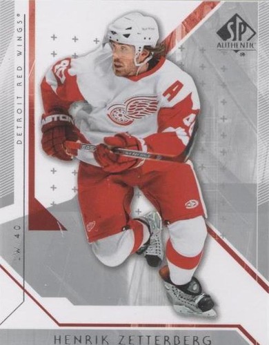 2006-07 SP Authentic - Henrik Zetterberg #65